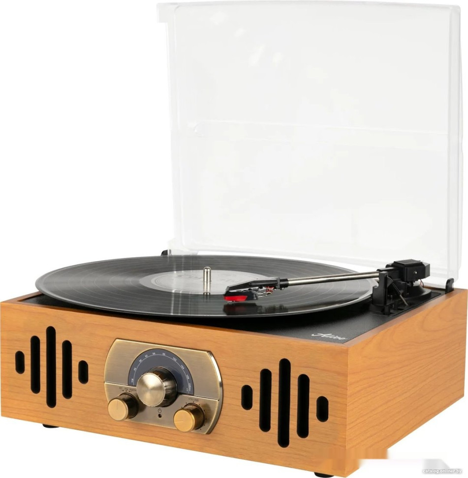 Виниловый проигрыватель Alive audio Quattro Light Wood