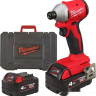 Винтоверт Milwaukee M18 M18BLIDRC-402C 4933492840 (с 2-мя АКБ, кейс)