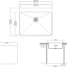 Кухонная мойка Zorg ZRE 6050