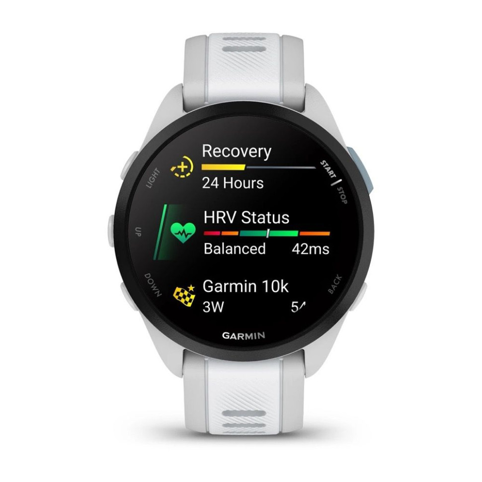 Умные часы Garmin Forerunner 165 (туманно-серый/белый камень)