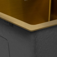 Кухонная мойка ARFEKA ECO AR 500*500 GOLD PVD NANO