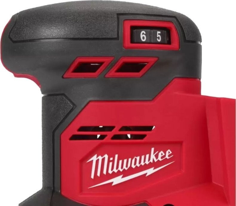 Шлифовальная машина Milwaukee M18 BQSS-502B 4933479967 (с 2-мя АКБ, сумка)