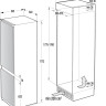 Встраиваемый холодильник Gorenje NRKI418FA0