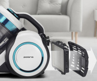 Пылесос Polaris PVC 1834 Silent (Жемчужный-Бирюзовый)