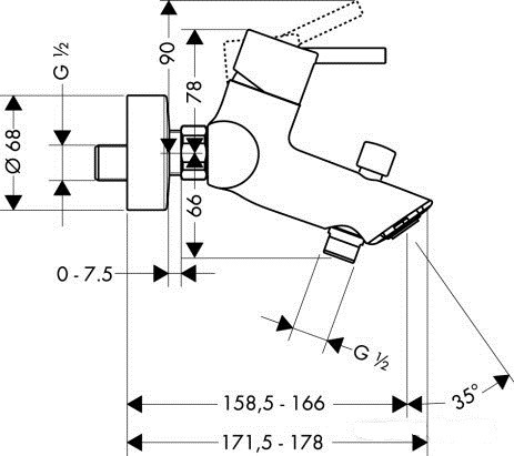 Смеситель Hansgrohe Talis S2 32440000