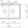 Кухонная мойка Teka Easy Universe 80 T-XN 2B MATT