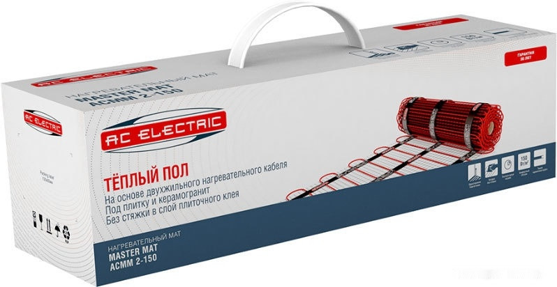Теплый пол AC Electric Master Mat ACMM 2-150-4