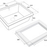 Кухонная мойка Paulmark Gera PM205546-BLM