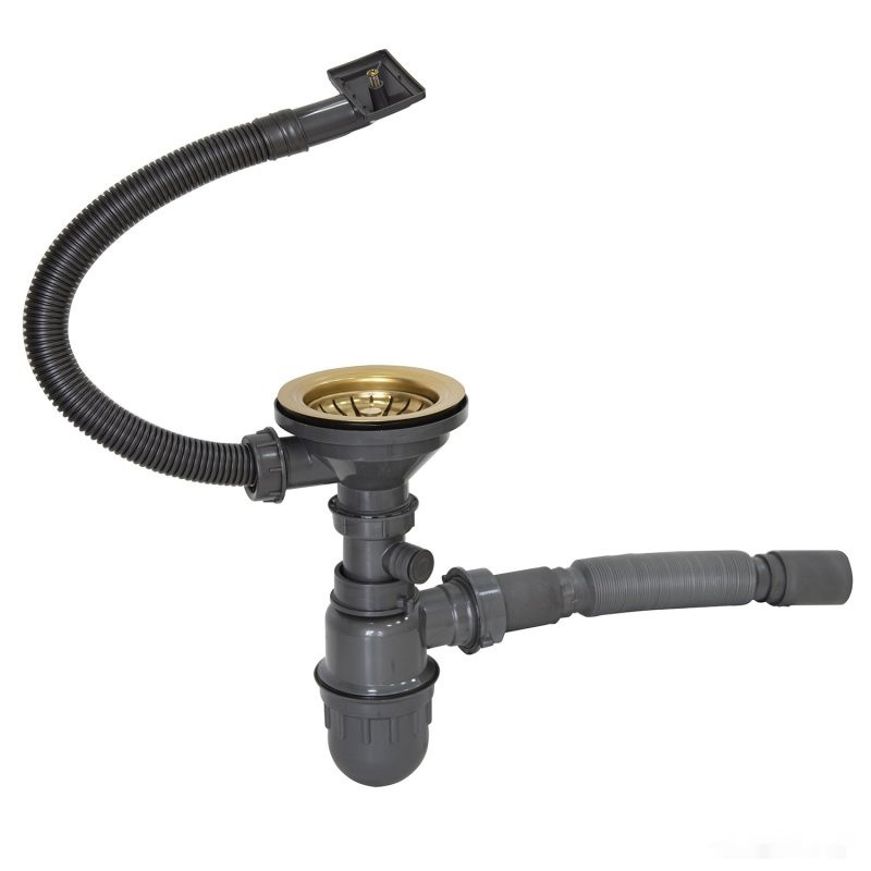 Кухонная мойка Mixline 548570 (золото, 3 мм)