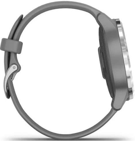 Умные часы Garmin Vivoactive 4s (серый/серебристый)