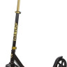 Самокат Novatrack Polis 230 Pro Rubber 230.POLIS.GD20 (черный/золотистый)