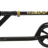 Самокат Novatrack Polis 230 Pro Rubber 230.POLIS.GD20 (черный/золотистый)