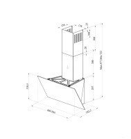 Вытяжка LEX Meta GS 600 (белый)