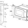 Микроволновая печь Zorg MIO251 S (черный/серый)