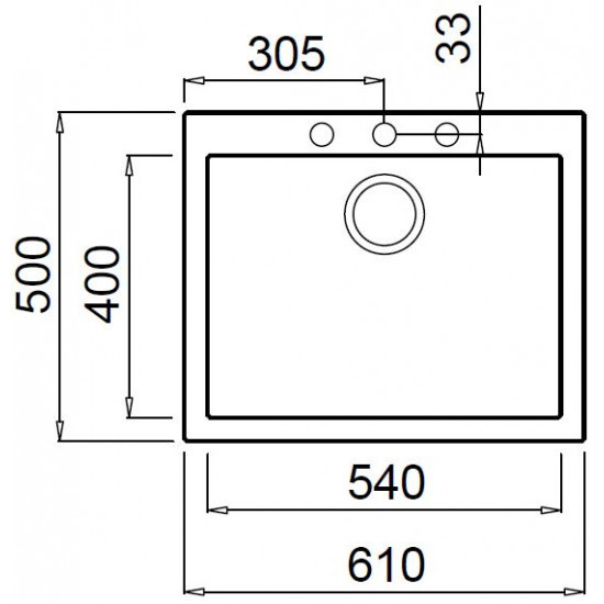 Кухонная мойка Elleci Quadra 102 G68 Bianco