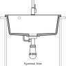 Кухонная мойка GranFest QUARZ GF-UR-658 (серый)