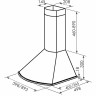Вытяжка ZorG Technology Bora 750 60 M бежевая