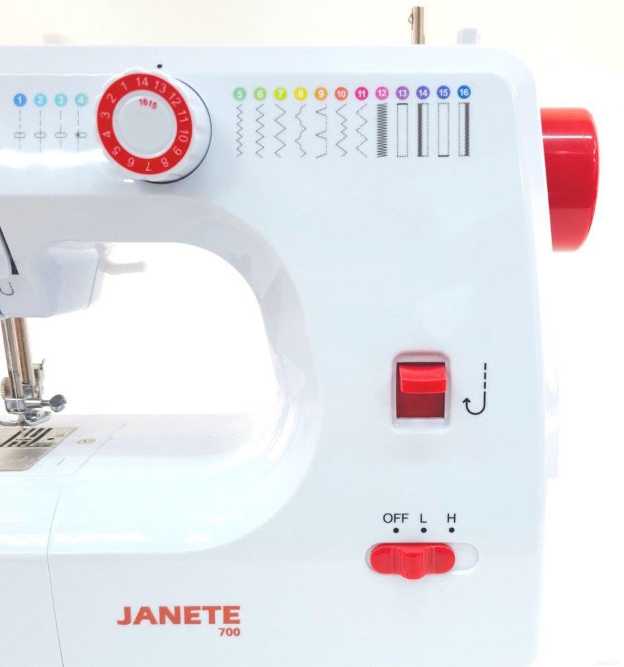 Электромеханическая швейная машина Janete 700