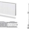 Радиатор Лемакс Compact 22 500x1300
