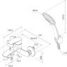 Смеситель Milardo Rora RORSB00M02