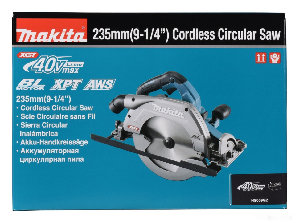 Дисковая (циркулярная) пила Makita HS009GZ (без АКБ)