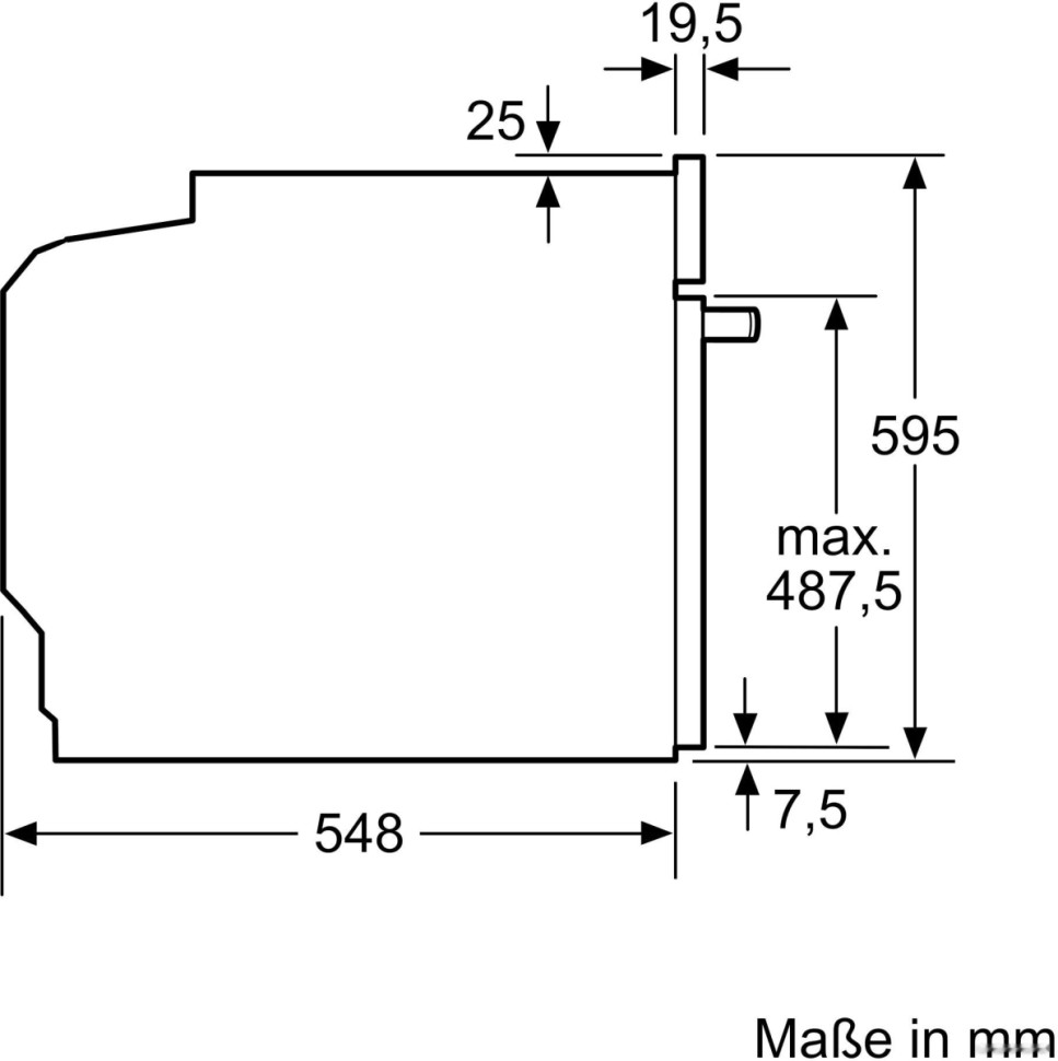 Духовой шкаф Siemens iQ500 HB517ABS0