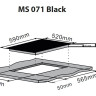 Варочная панель ZorG Technology MS 071 (черный)