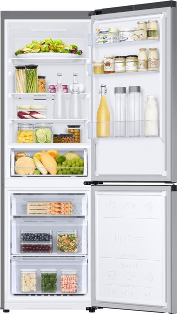 Холодильник с морозильником Samsung RB34T600FSA/UA