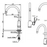Смеситель Bravat Louise F7191183CP-RUS