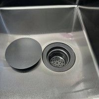 Кухонная мойка Roxen Vespa 560230-70LB графит