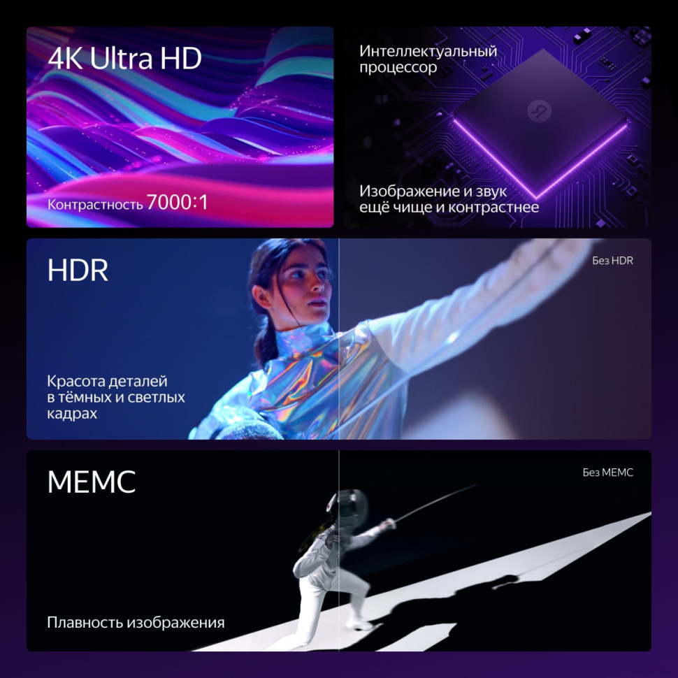 Телевизор Яндекс Станция с Алисой 43 YNDX-00091