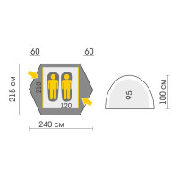 Палатка Talberg Forest pro 3