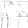 Смеситель Cezares SLIDER-VD-GM
