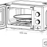 Микроволновая печь LEX FSMO 20.05 BL
