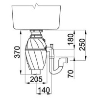 Измельчитель пищевых отходов Elleci Model 500 Top