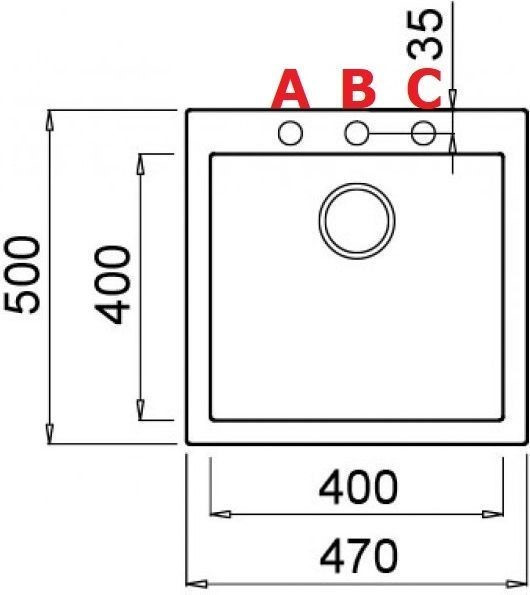 Кухонная мойка Elleci Quadra 102 M70 Ghisa