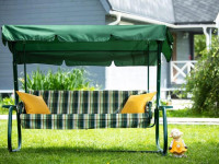 Садовые качели Удачная мебель Борнео (Green)