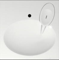 Умывальник Marrbaxx Мэйси V5 (сигнально белый D1, с кронштейном, без сифона)