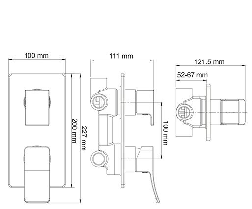 Смеситель Wasserkraft Aller 10671