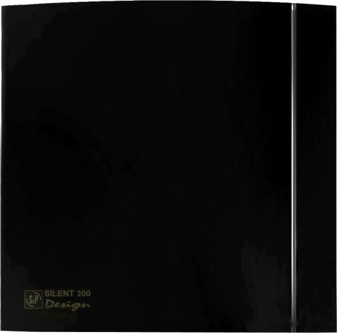 Осевой вентилятор Soler & Palau Silent-200 CHZ Black Design 5210426200-436900
