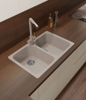 Кухонная мойка GranFest QUARZ Z-15 (песочный)