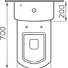 Унитаз Vitra Serenada [9722B003-7203]