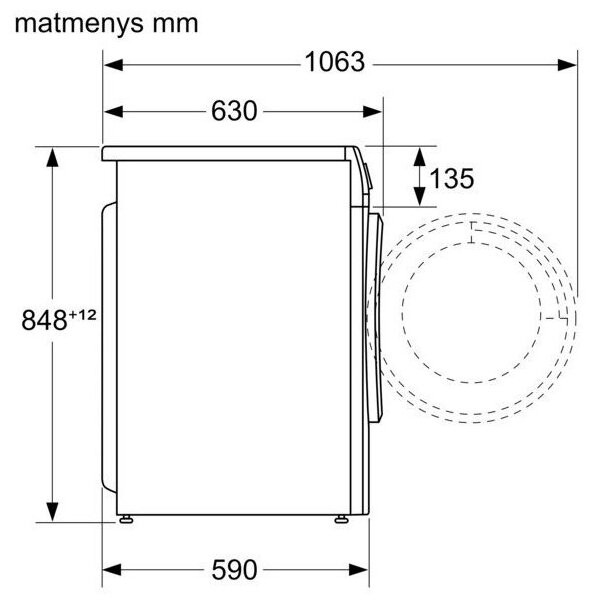 Стиральная машина Bosch WNA134L0SN
