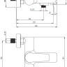 Смеситель Deante Tubo BUTB010M