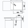Кухонная мойка Blanco ZIA XL 6S Compact антрацит 523273