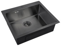 Кухонная мойка Zorg PVD 5951 GRAFIT 3мм