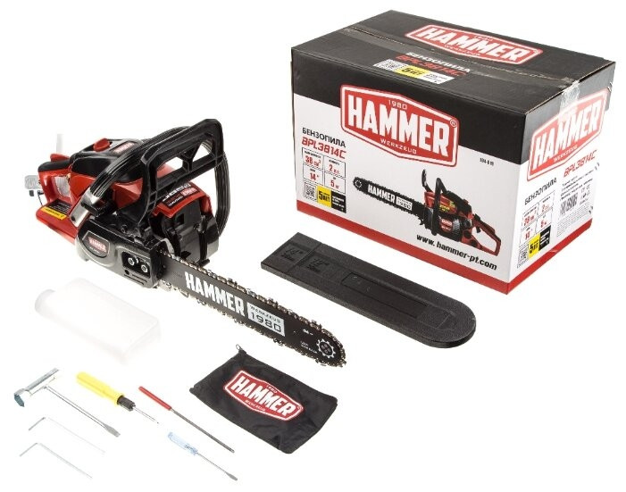 Цепная бензиновая пила Hammer BPL3814C