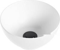 Умывальник Lauter 21601E + Cascade 21СК0655BS с сифоном 21635B (черный матовый)