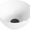 Умывальник Lauter 21601E + Cascade 21СК0655BS с сифоном 21635B (черный матовый)