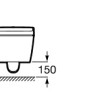 Унитаз Roca Inspira In-Wash Rimless [803060001]